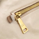 PRADA Matelasse Hand Bag Leather 2way Pink Gold Auth 211185V-32