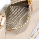 PRADA Matelasse Hand Bag Leather 2way Pink Gold Auth 211185V-35
