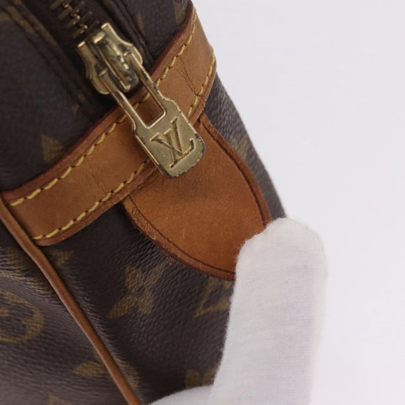 LOUIS VUITTON Monogram Compiegne 28 Clutch Bag M51845 LV Auth 211189