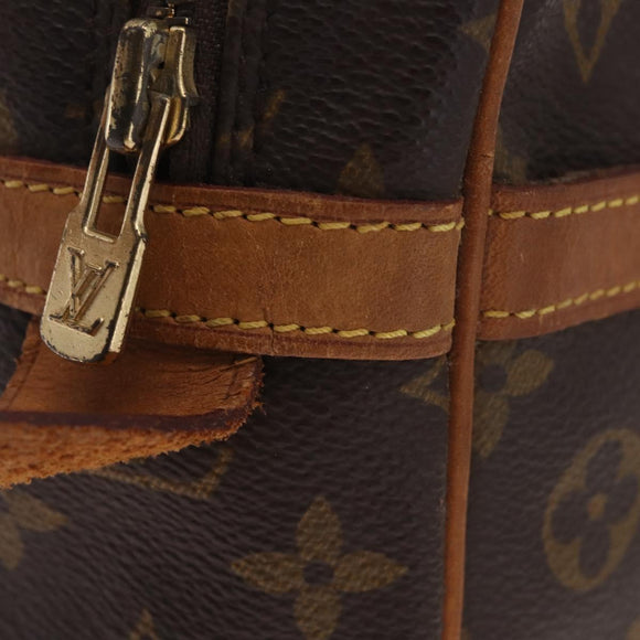 LOUIS VUITTON Monogram Compiegne 28 Clutch Bag M51845 LV Auth 211189