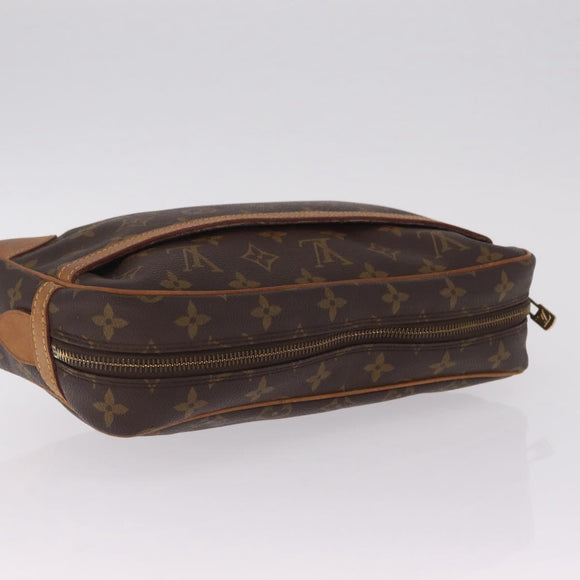 LOUIS VUITTON Monogram Compiegne 28 Clutch Bag M51845 LV Auth 211189