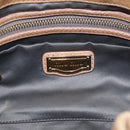 Miu Miu Matelasse Hand Bag Vitellolux 2way Beige Gold Auth 211192V-23