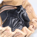 Miu Miu Matelasse Hand Bag Vitellolux 2way Beige Gold Auth 211192V-25