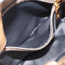 Miu Miu Matelasse Hand Bag Vitellolux 2way Beige Gold Auth 211192V-28