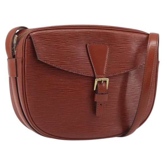 LOUIS VUITTON Epi Jeune FilleMM Shoulder Bag Brown M52153 LV Auth 211195