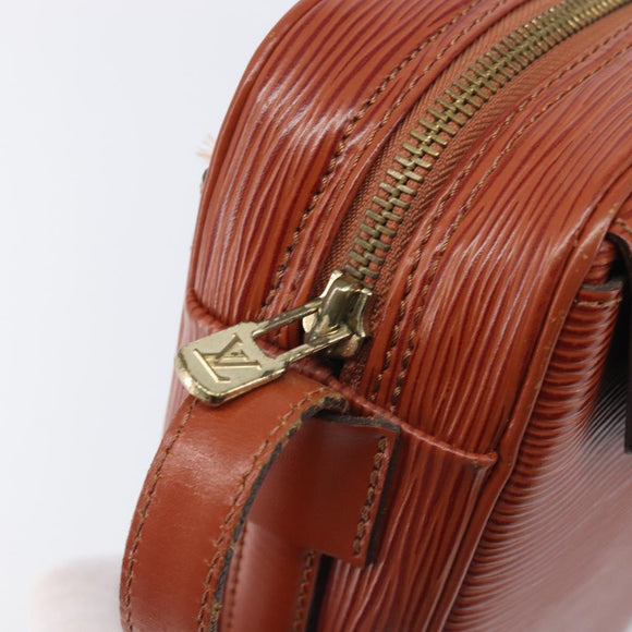 LOUIS VUITTON Epi Jeune FilleMM Shoulder Bag Brown M52153 LV Auth 211195