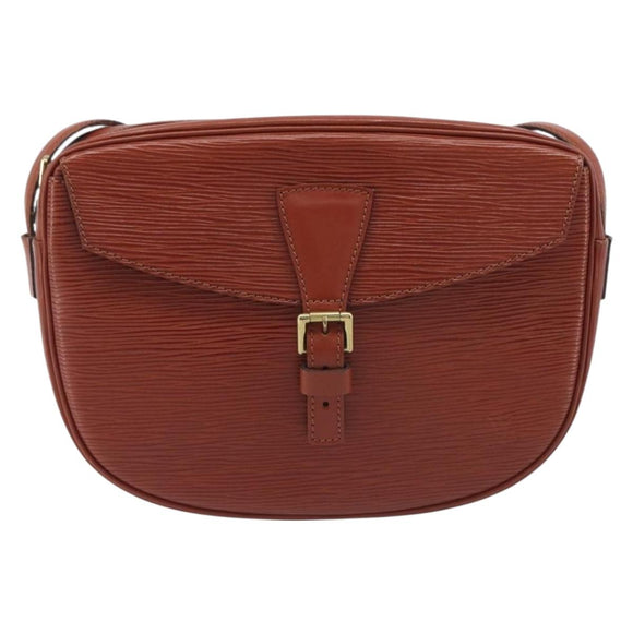 LOUIS VUITTON Epi Jeune FilleMM Shoulder Bag Brown M52153 LV Auth 211195