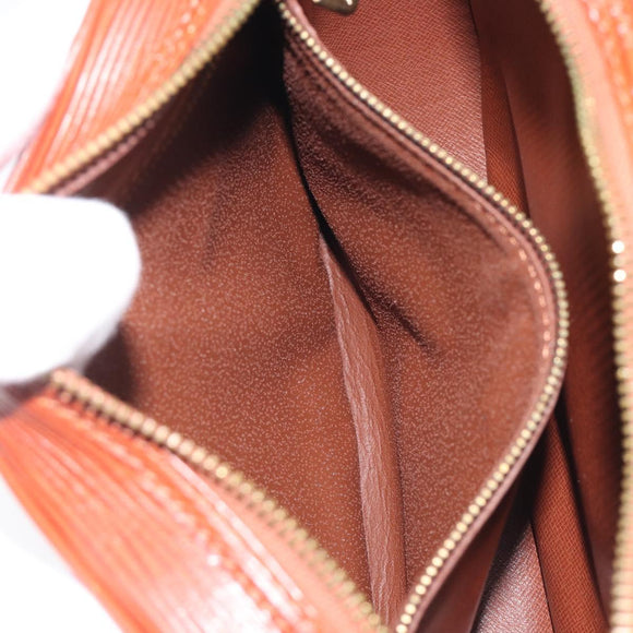 LOUIS VUITTON Epi Jeune FilleMM Shoulder Bag Brown M52153 LV Auth 211195