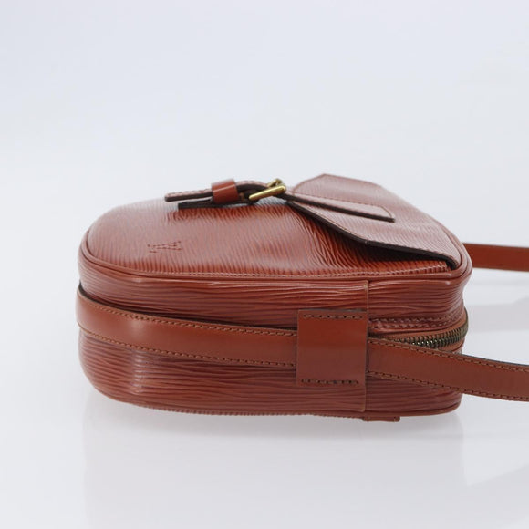 LOUIS VUITTON Epi Jeune FilleMM Shoulder Bag Brown M52153 LV Auth 211195