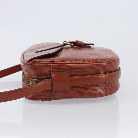 LOUIS VUITTON Epi Jeune FilleMM Shoulder Bag Brown M52153 LV Auth 211195
