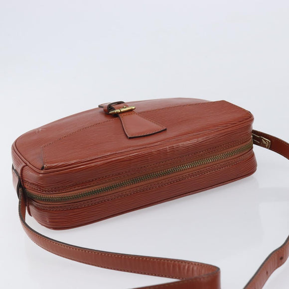 LOUIS VUITTON Epi Jeune FilleMM Shoulder Bag Brown M52153 LV Auth 211195