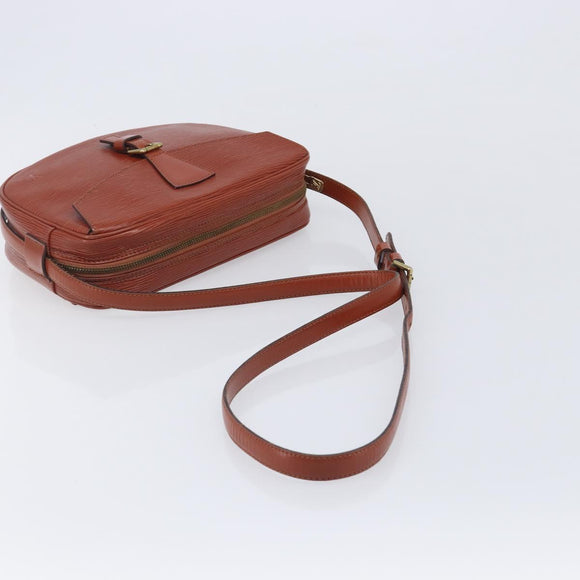 LOUIS VUITTON Epi Jeune FilleMM Shoulder Bag Brown M52153 LV Auth 211195