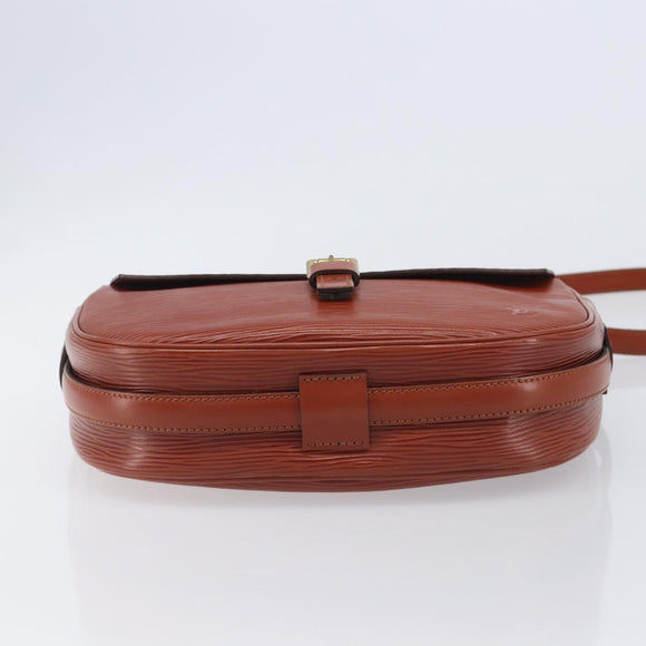 LOUIS VUITTON Epi Jeune FilleMM Shoulder Bag Brown M52153 LV Auth 211195