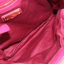 Miu Miu Shoulder Bag Leather Pink Gold Auth 211200A-23