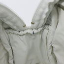Christian Dior Pile trotter Hand Bag Blue White Auth 211202-25