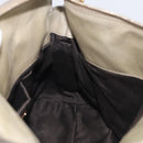 Miu Miu Hand Bag Vitellolux 2way Beige Gold Auth 211204V-23