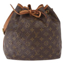 LOUIS VUITTON Monogram Petit Noe Shoulder Bag M42226 LV Auth 211205-2