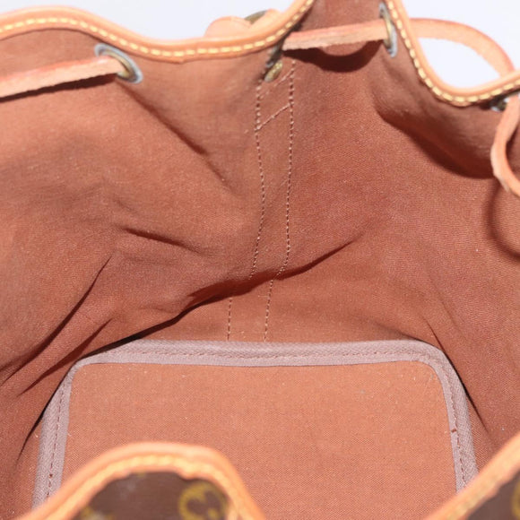 LOUIS VUITTON Monogram Petit Noe Shoulder Bag M42226 LV Auth 211205