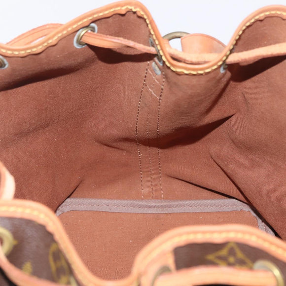 LOUIS VUITTON Monogram Petit Noe Shoulder Bag M42226 LV Auth 211205