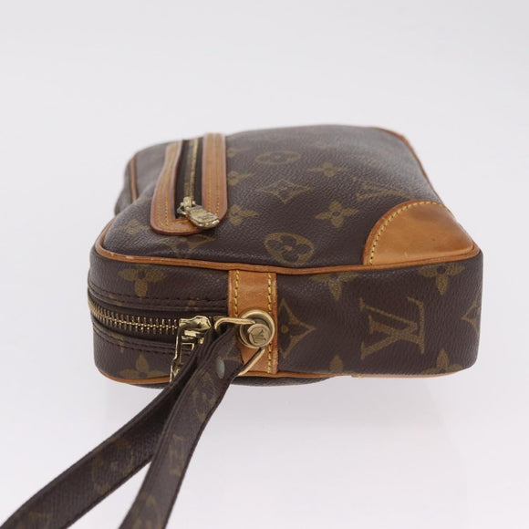 LOUIS VUITTON Monogram Marly Dragonne GM Clutch Bag M51825 LV Auth 211210