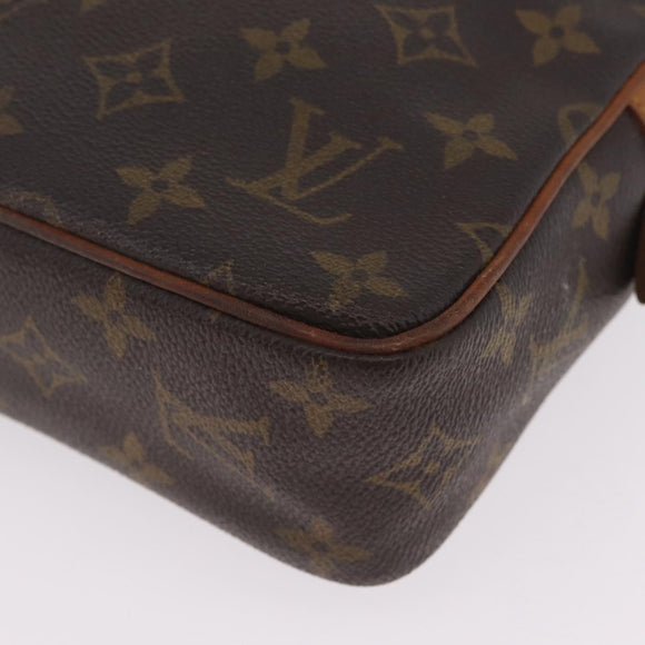 LOUIS VUITTON Monogram Compiegne 23 Clutch Bag M51847 LV Auth 211211