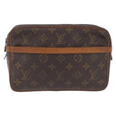 LOUIS VUITTON Monogram Compiegne 23 Clutch Bag M51847 LV Auth 211211-2