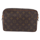 LOUIS VUITTON Monogram Compiegne 23 Clutch Bag M51847 LV Auth 211211-3