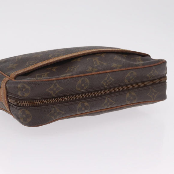 LOUIS VUITTON Monogram Compiegne 23 Clutch Bag M51847 LV Auth 211211