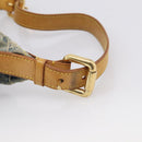 LOUIS VUITTON Monogram Denim Buggy PM Shoulder Bag Blue M95049 LV Auth 211214V-14