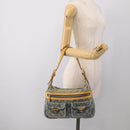 LOUIS VUITTON Monogram Denim Buggy PM Shoulder Bag Blue M95049 LV Auth 211214V-27