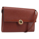 LOUIS VUITTON Epi Arsch Shoulder Bag 2way Brown M52573 LV Auth 211215-1