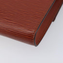 LOUIS VUITTON Epi Arsch Shoulder Bag 2way Brown M52573 LV Auth 211215-13