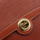 LOUIS VUITTON Epi Arsch Shoulder Bag 2way Brown M52573 LV Auth 211215-15