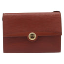 LOUIS VUITTON Epi Arsch Shoulder Bag 2way Brown M52573 LV Auth 211215-2