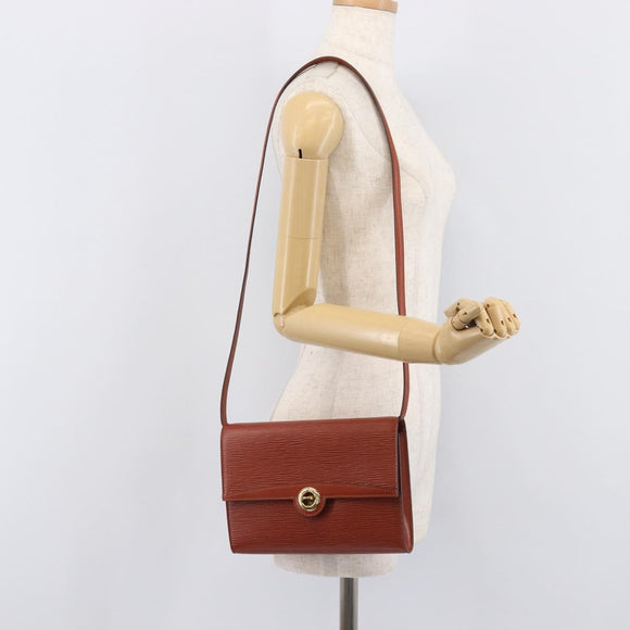 LOUIS VUITTON Epi Arsch Shoulder Bag 2way Brown M52573 LV Auth 211215