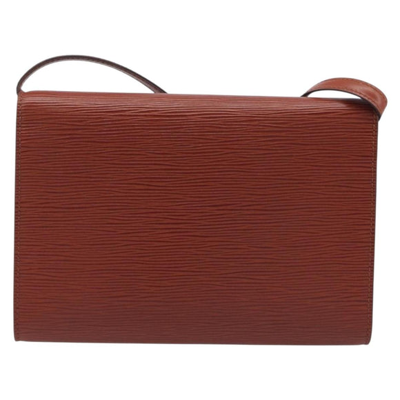 LOUIS VUITTON Epi Arsch Shoulder Bag 2way Brown M52573 LV Auth 211215