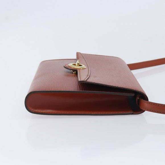 LOUIS VUITTON Epi Arsch Shoulder Bag 2way Brown M52573 LV Auth 211215