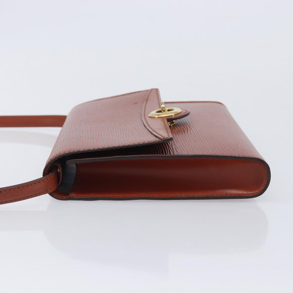 LOUIS VUITTON Epi Arsch Shoulder Bag 2way Brown M52573 LV Auth 211215