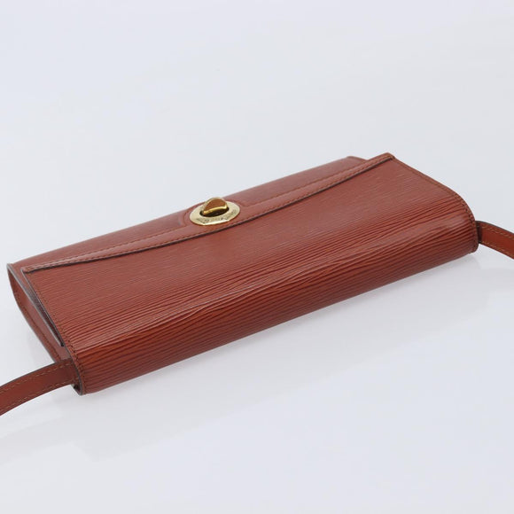 LOUIS VUITTON Epi Arsch Shoulder Bag 2way Brown M52573 LV Auth 211215