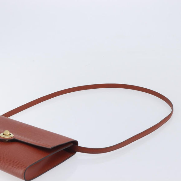 LOUIS VUITTON Epi Arsch Shoulder Bag 2way Brown M52573 LV Auth 211215