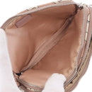 Miu Miu Shoulder Bag Leather Pink Silver Auth 211218A-20