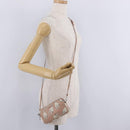 Miu Miu Shoulder Bag Leather Pink Silver Auth 211218A-28