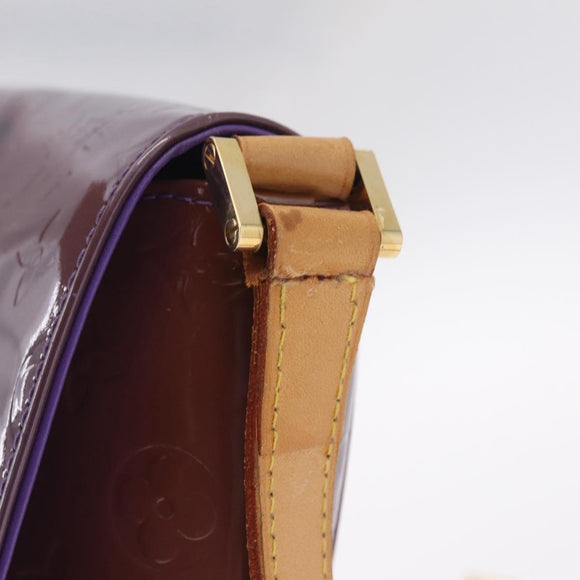LOUIS VUITTON Monogram Vernis Thompson Street Purple Viole M91095 LV Auth 211219