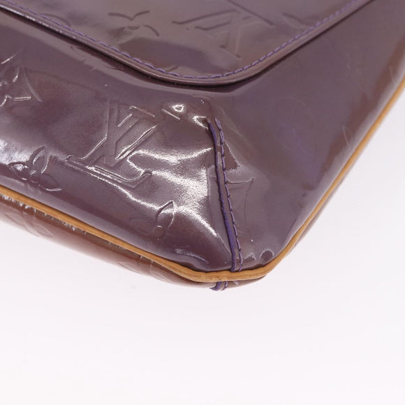 LOUIS VUITTON Monogram Vernis Thompson Street Purple Viole M91095 LV Auth 211219