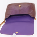 LOUIS VUITTON Monogram Vernis Thompson Street Purple Viole M91095 LV Auth 211219-19