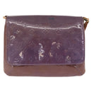 LOUIS VUITTON Monogram Vernis Thompson Street Purple Viole M91095 LV Auth 211219-2