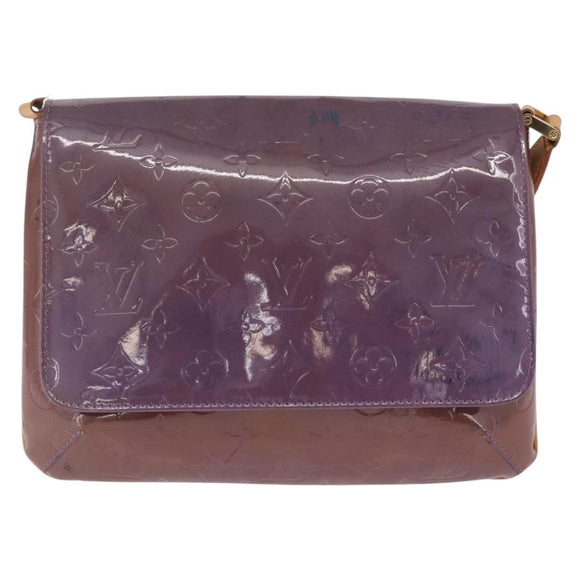 LOUIS VUITTON Monogram Vernis Thompson Street Purple Viole M91095 LV Auth 211219