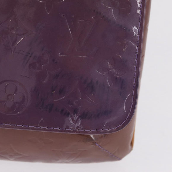 LOUIS VUITTON Monogram Vernis Thompson Street Purple Viole M91095 LV Auth 211219