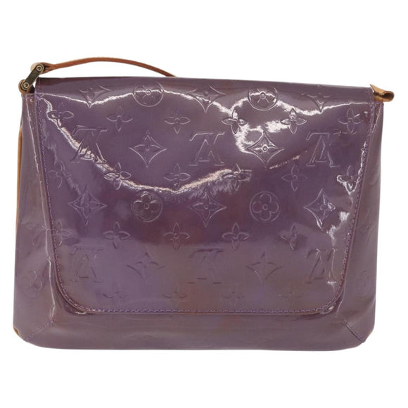 LOUIS VUITTON Monogram Vernis Thompson Street Purple Viole M91095 LV Auth 211219