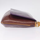 LOUIS VUITTON Monogram Vernis Thompson Street Purple Viole M91095 LV Auth 211219-5